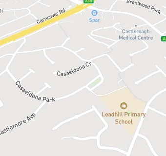 map for LEADHILL PRIMARY SCHOOL