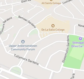 map for De La Salle