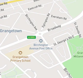 map for Grangetown Pharmacy