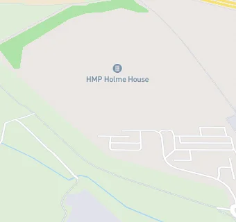 map for DHL C/O HM Prison Holme House