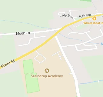 map for Staindrop School A Business and Enterprise College