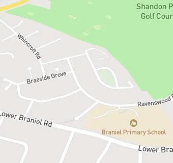 map for BRANIEL PRIMARY & NURSERY SCHOOL