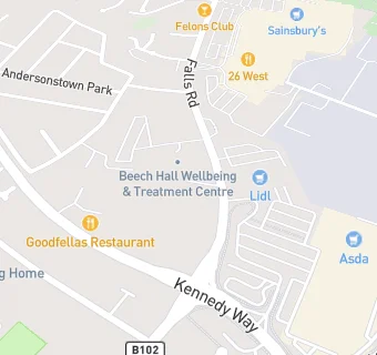 map for Beechhall Day Centre