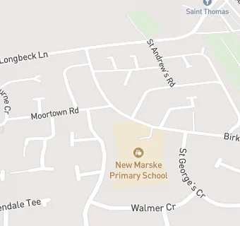 map for Creative Management at New Marske Primary School