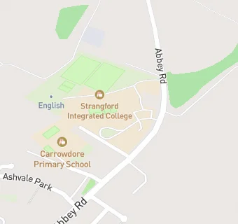 map for STRANGFORD COLLEGE