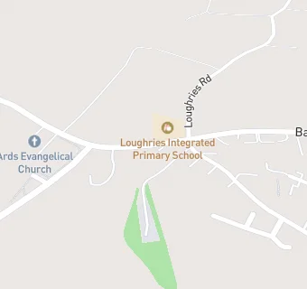 map for LOUGHRIES PRIMARY SCHOOL