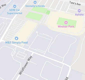 map for Aramark at Tesco C.D.C.