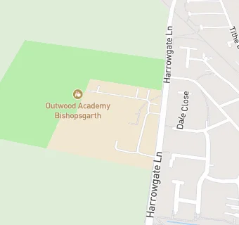 map for Bishopsgarth School