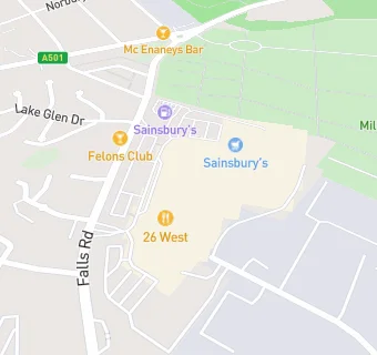 map for Sainsbury's