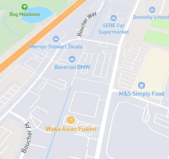 map for Cafe Pausa ( Shane Retail Park)