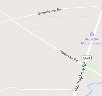 map for Monaghans Pub