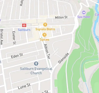 map for Saltburn Community & Arts Association