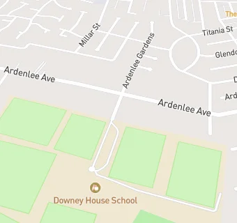 map for Downey House Prep School and Pre School