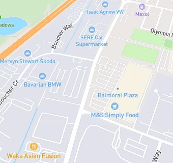 map for Loaf Cafe @ Olympia Leisure Centre