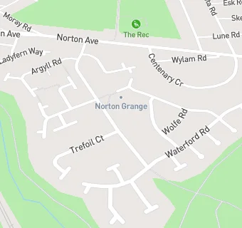 map for Norton Pantry Groundwork NE