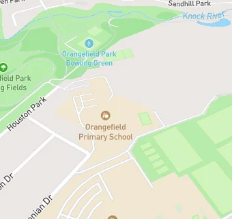 map for Orangefield Primary & Nursery School