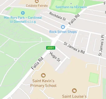 map for St John's Playgroup