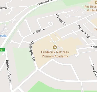 map for Frederick Nattrass  Academy