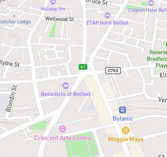 map for Centra Bradbury Place