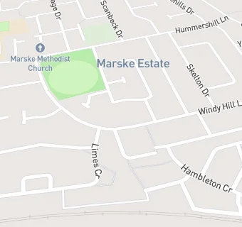 map for Marske-by-the-Sea Cricket Club