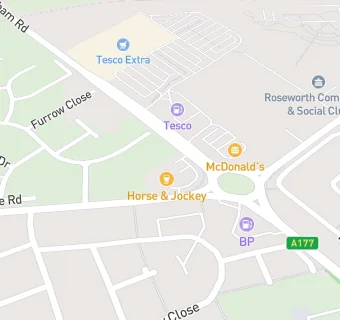 map for Horse & Jockey