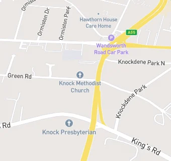 map for Knock Methodist Church Centre