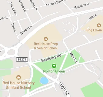 map for Redhouse School (Senior School)