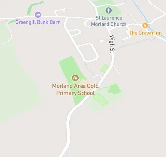 map for Morland Area CofE Primary School