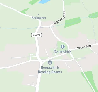 map for The Rose and Crown