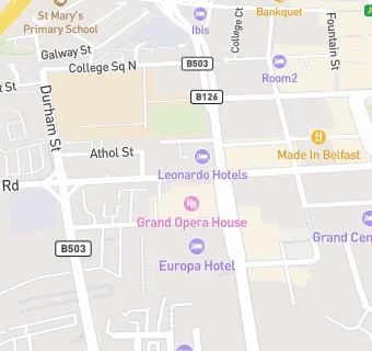 map for Fitzwilliam Hotel