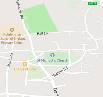 map for Heighington Takeaway