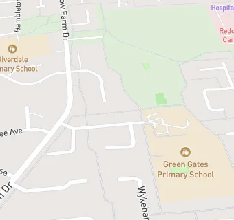 map for Creative at Green Gates Primary School