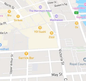 map for Yo! Sushi