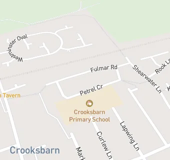 map for Crooksbarn Primary School