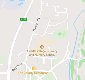 map for Aycliffe Village Primary and Nursery School