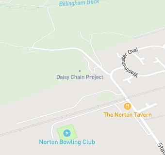 map for Daisy Chain Project Teesside