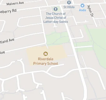 map for Riverdale Primary School