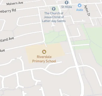 map for Mellors at Riverdale Primary School