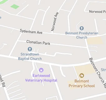 map for Strandtown Baptist Church