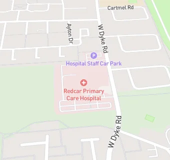 map for The Green House Surgery