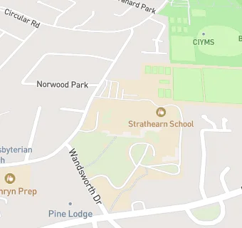 map for Strathearn School