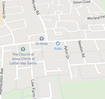 map for Asda Stores Ltd