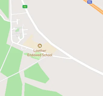 map for Lowther Endowed School Out of School Club