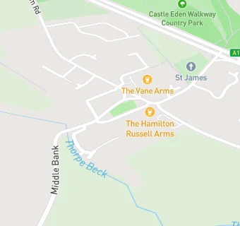 map for The Hamilton Russell Arms