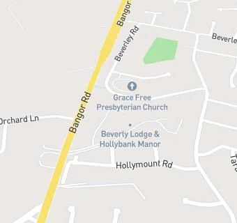 map for BEVERLY LODGE NURSING HOME & HOLLYBANK MANOR RESIDENTIAL HOME