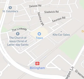 map for Tesco