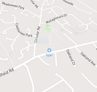 map for McBride's Spar