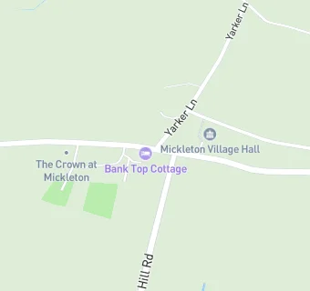 map for 3 Bank Top Cottage