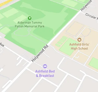 map for Ashfield Bed & Breakfast