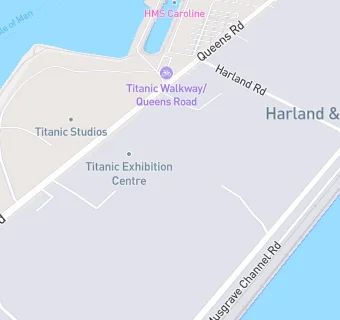 map for Premier Inn Titanic Belfast